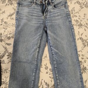American Eagle Outfitters Light Blue Straight Leg Jeans